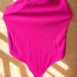 Good American Fuchsia Bodysuit